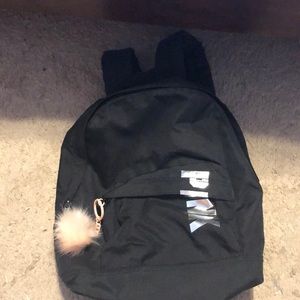 Pink backpack